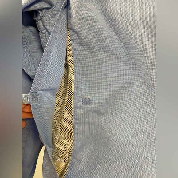 ExOfficio Womens Buzz Off Insect Shield Long Sleeve Shirt Lt Blue Size Medium - Picture 6 of 7